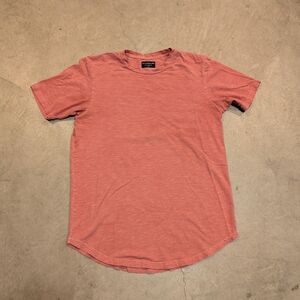 Goodlife USA Made Men's L Shirt Heather Pink/Salmon Flaw